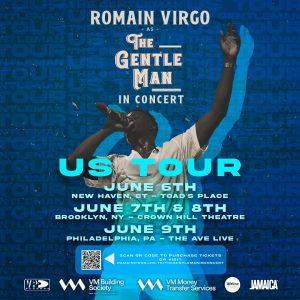 Romain Virgo’s Northeast Tour June 6-8